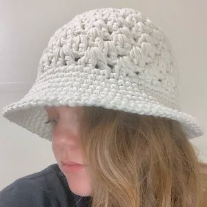 White Bucket Hat